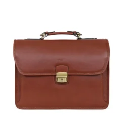 Hexagona 111007 Leather Briefcase