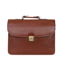 Hexagona 119098 Leather Briefcase