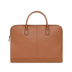 Hexagona 462695 A4 Leather Briefcase