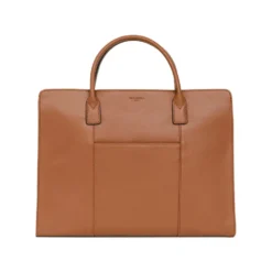 Hexagona 462698 A4 Leather Briefcase