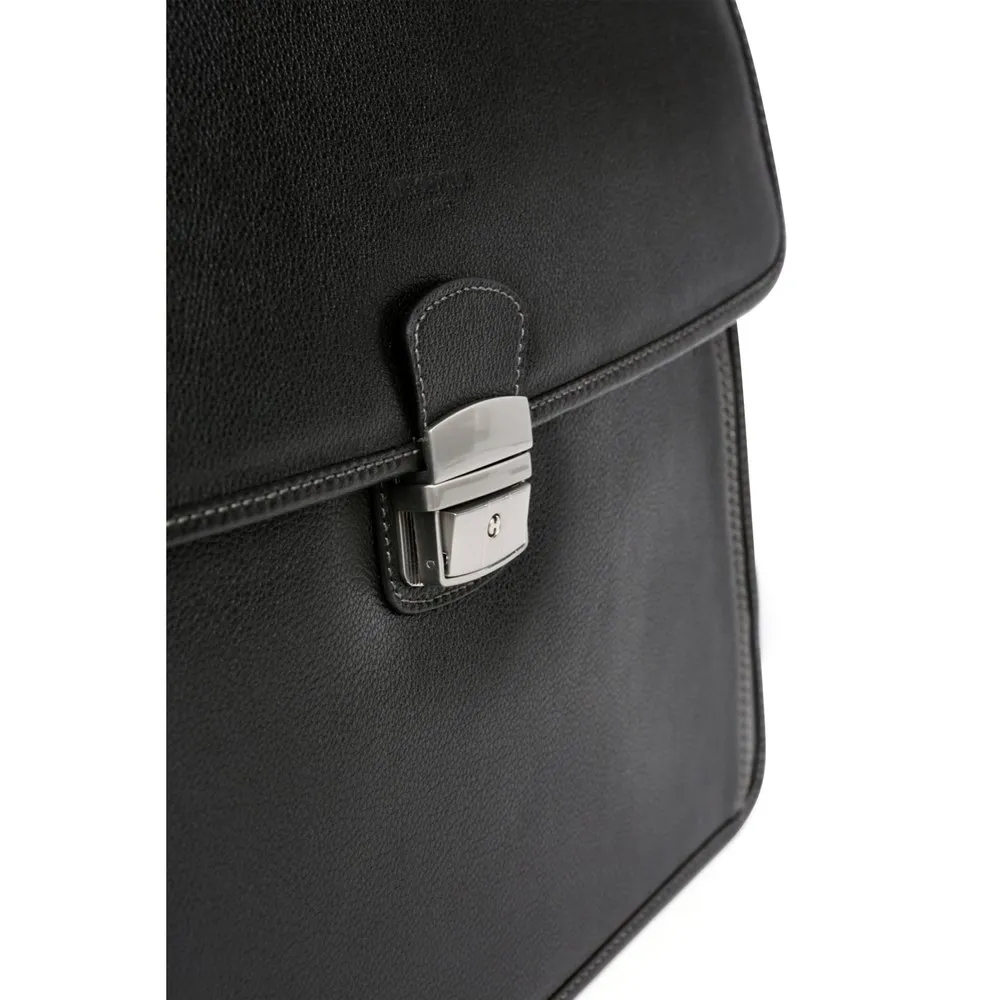 Hexagona 469537 Leather Briefcase - Image 4