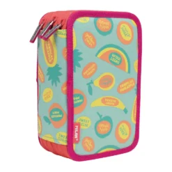 Milan Filled Triple Decker Pencil Case Frutikis Special Series