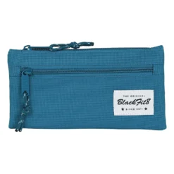 Safta Blackfit8 E 2 Zippers Pencil Case
