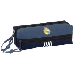 Safta Real Madrid 3 Zippers Pencil Case