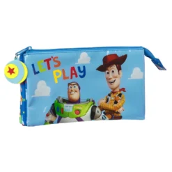 Safta Toy Story Lets Play Triple Pencil Case